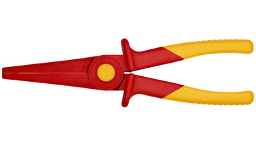 Kleště úchopové z plastu 220 mm, půlkulaté čelisti, izolované 1000 V, Knipex 986202 Kleště úchopové z plastu 220 mm, půlkulaté čelisti, izolované 1000 V, Knipex 986202