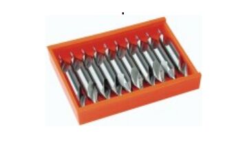 Vrták středicí DIN 333R, 5,0x1,5x40 HSS, řada 12, Magafor (2)