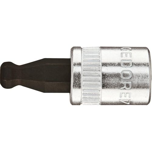 Šroubováková hlavice 1/4", vnitřní šestihran s kulovou hlavou, 5x28 mm Gedore 2219417