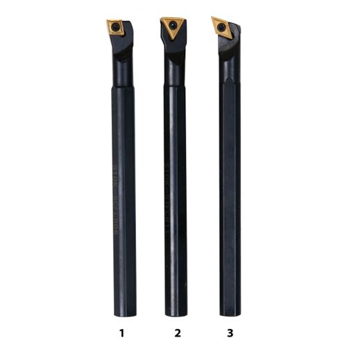 Sada vnitřních soustružnických nožů HM 12 mm - 3 ks