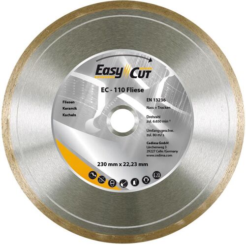 Dělicí kotouč Diamant EC-110 125x1,5x7x22,23mm CEDIMA 6-1832
