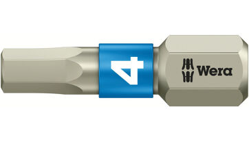 Bit nerez 1/4" DIN3126C6,3 vnitřní 6-hran, 4x25mm Wera 071074