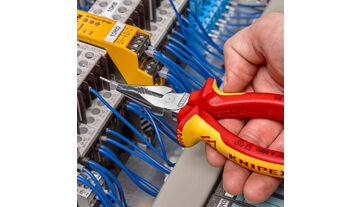 Kleště kombinované úzké ploché 145mm, izolované 1000 V, Knipex 0826145 (3)