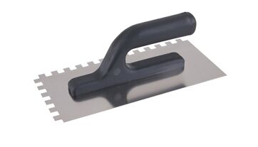 Hladítko INOX 270x125mm zub e10 Hladítko INOX 270x125mm zub e10