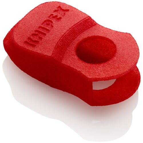 Pomůcka pro zachycení odstřiženého materiálu