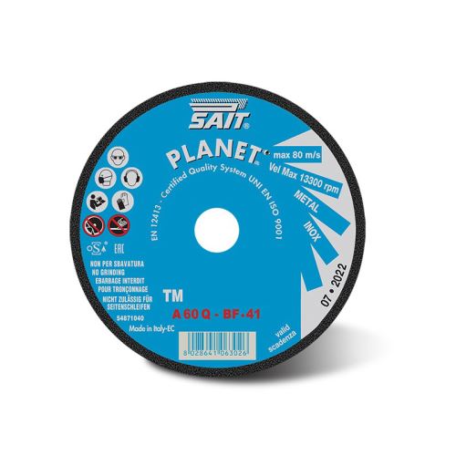 Řezný kotouč Planet-TM 115x1,0x22,23 A 60Q