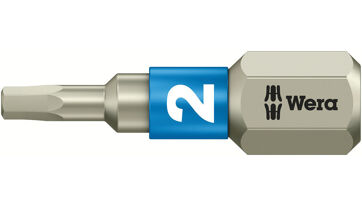 Bit nerez 1/4" DIN3126C6,3 vnitřní 6-hran, 2x25mm Wera 071071 Bit nerez 1/4" DIN3126C6,3 vnitřní 6-hran, 2x25mm Wera 071071