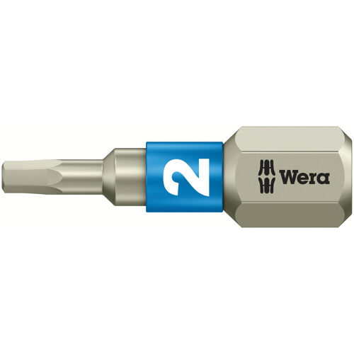 Bit nerez 1/4" DIN3126C6,3 vnitřní 6-hran, 2x25mm Wera 071071