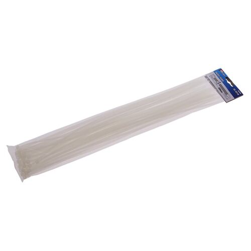 Pásky vázací 500x4. 8mm 50ks bílá
