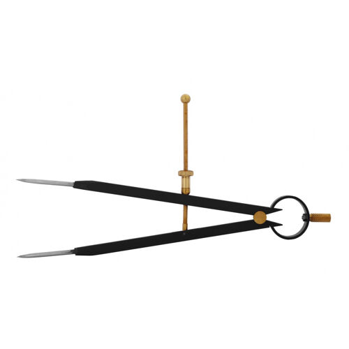 Kružidlo s pružinou ČSN255170 6-200/150mm Black Coat, (2070-02-150)