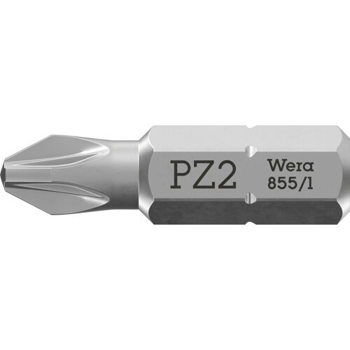 Bit tvrdý typ 1/4" DIN3126C6,3 PZ2x25mm Wera 072082
